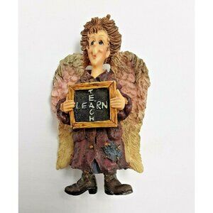 Boyds Bears Teacher Angel Ms Patience Teach Learn Bearwear Folkwear Pin Brooch